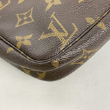 【6id6251】ルイヴィトン ポーチ モノグラム ポシェットアクセソワール M51980 ブラウン【中古】レディース