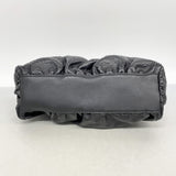 【6id6274】グッチ ショルダーバッグ グッチシマ 190525 レザー ブラック シャンパンゴールド金具【中古】レディース