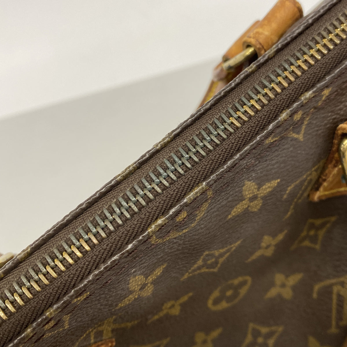 【6id6279】ルイヴィトン ハンドバッグ モノグラム スピーディ35 M41107 ブラウン【中古】レディース