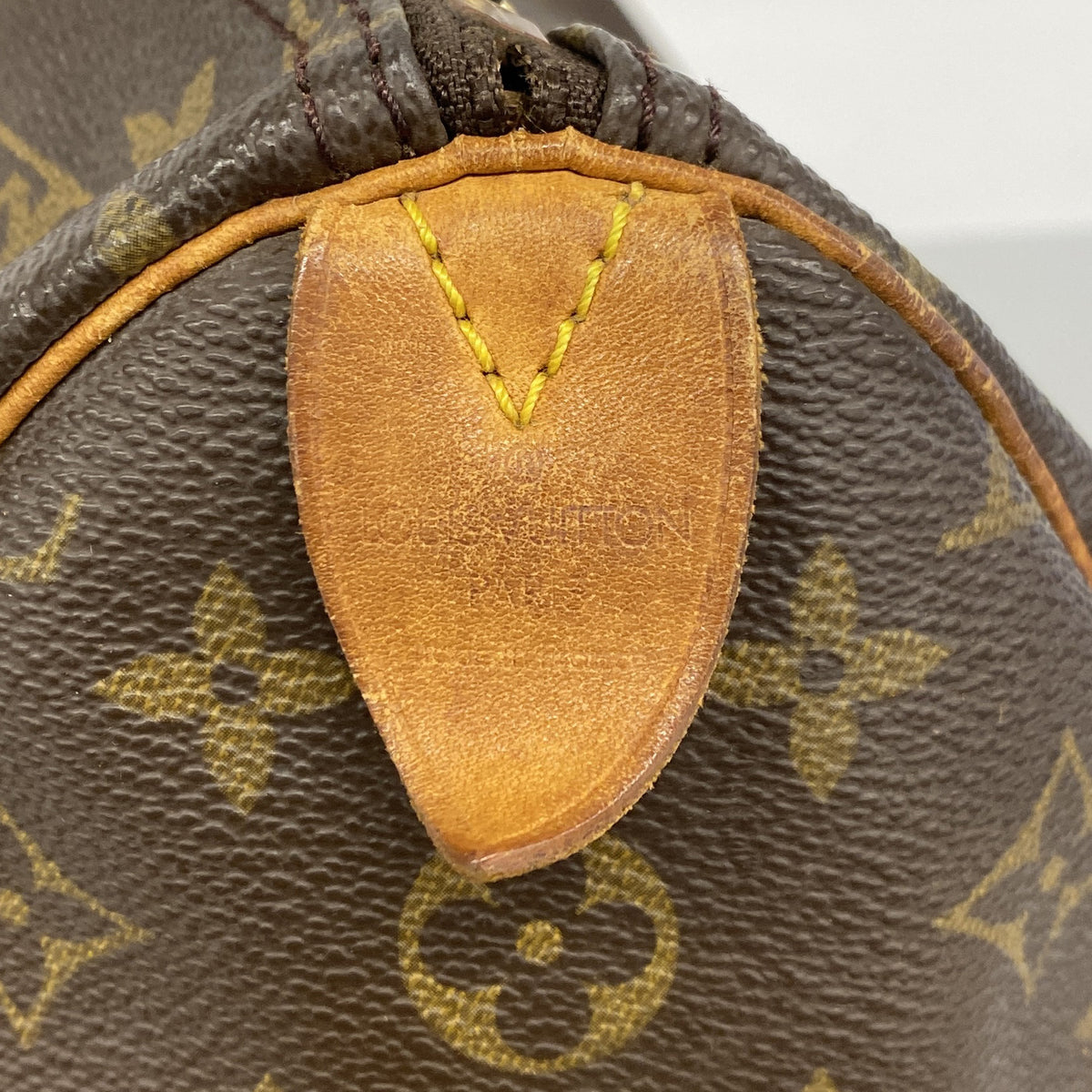 【6id6279】ルイヴィトン ハンドバッグ モノグラム スピーディ35 M41107 ブラウン【中古】レディース