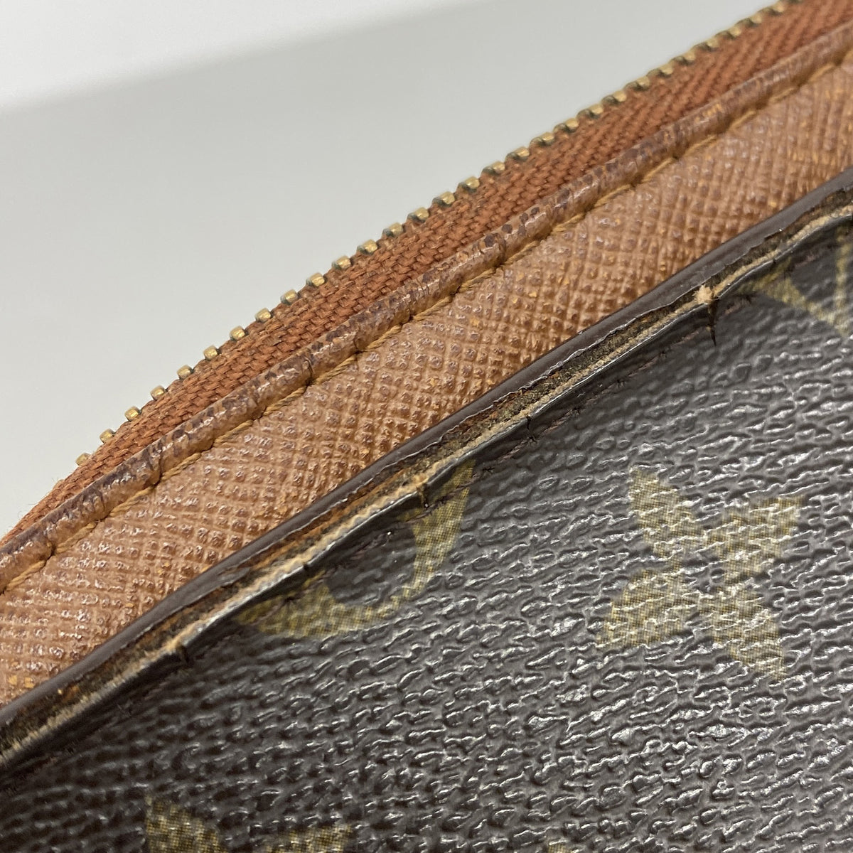 【6id6283】ルイヴィトン クラッチバッグ モノグラム オルセー M51790 ブラウン【中古】メンズ