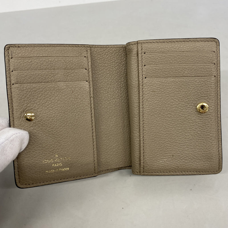 【6id6287】ルイヴィトン 財布 モノグラム・アンプラント ポルトフォイユクレア M80152 トゥルトレール【中古】レディース