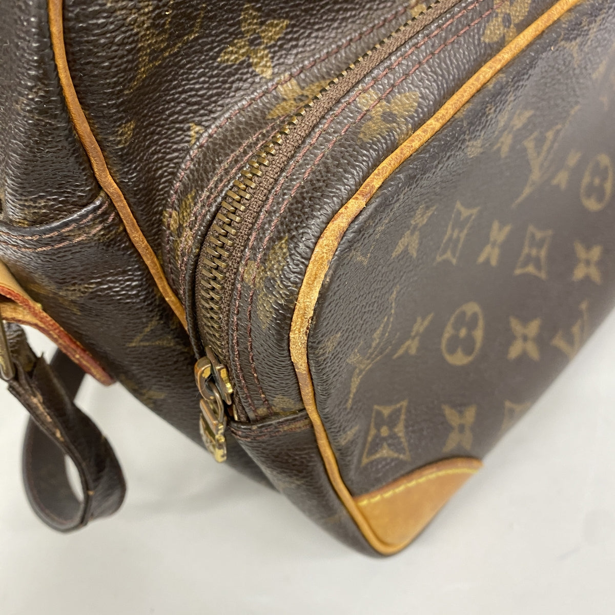 【6id6301】ルイヴィトン ショルダーバッグ モノグラム ナイル M45244 ブラウン【中古】レディース