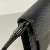 【6id6304】ルイヴィトン クラッチバッグ エピ ポシェットセリエドラゴンヌ M52612 ノワール【中古】メンズ