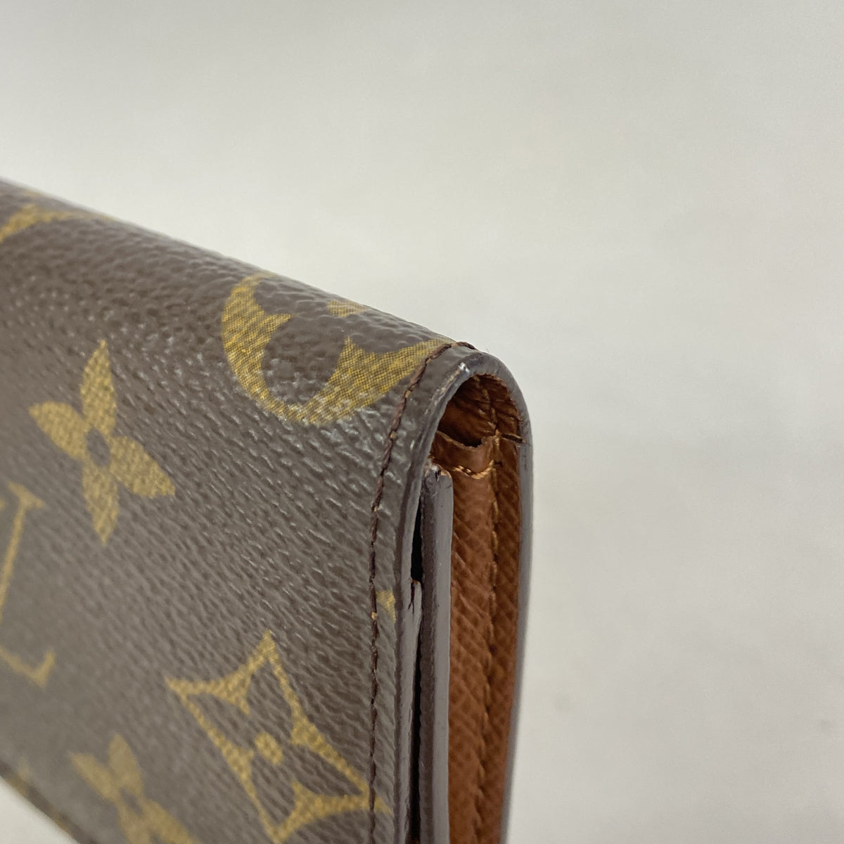 【6id6306】ルイヴィトン 名刺入れ モノグラム アンヴェロップカルトドゥヴィジット M62920 ブラウン【中古】メンズ レディース ユニセックス