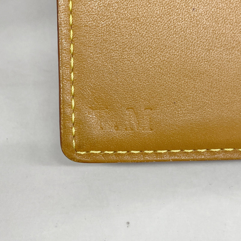 【6id6307】ルイヴィトン カードケース ノマド オーガナイザードゥポッシュ M85011 キャメル【中古】メンズ レディース ユニセックス