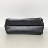 【6id6309】サルヴァトーレフェラガモ ハンドバッグ レザー ブラック シルバー金具【中古】レディース