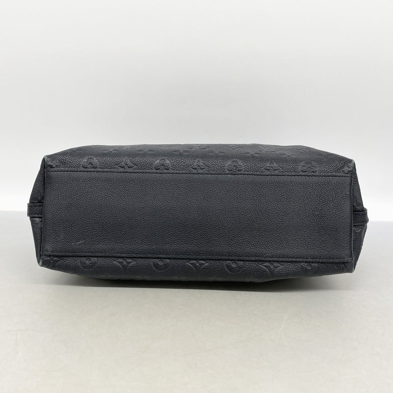 【6id6311】ルイヴィトン トートバッグ モノグラム・アンプラント バスティーユMM M41164 ノワール 2wayバッグ【中古】レディース