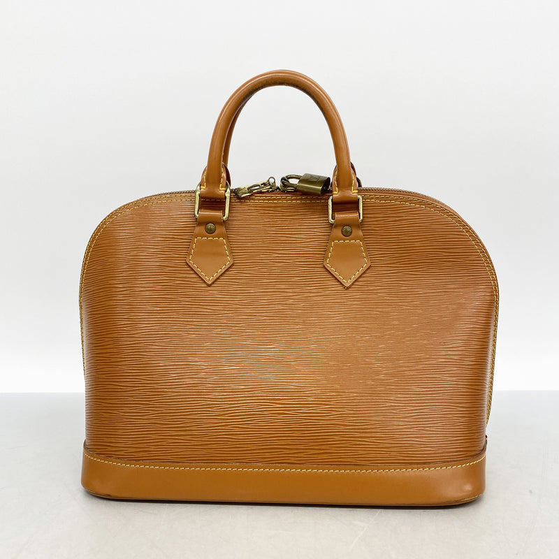 【6id6317】ルイヴィトン ハンドバッグ エピ アルマ M54148 ジパングゴールド【中古】レディース
