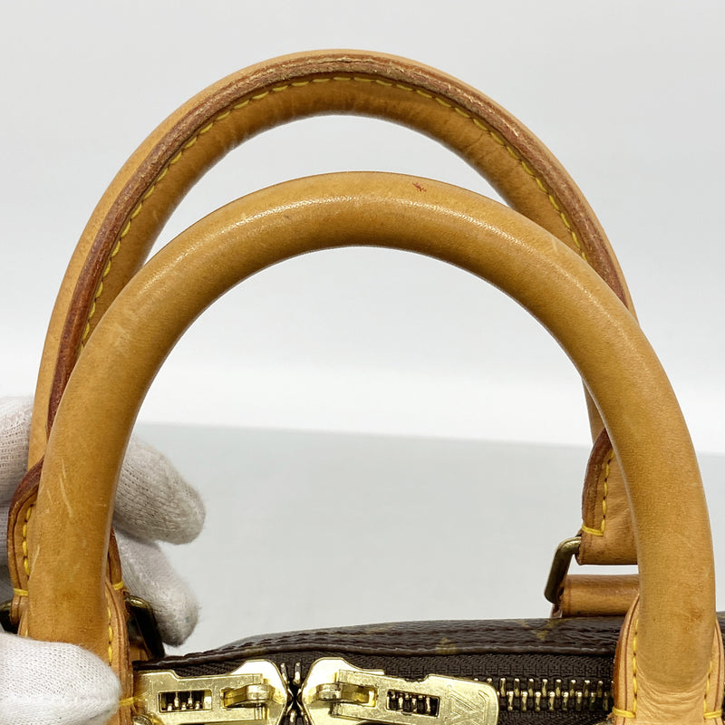 【6id6320】ルイヴィトン ボストンバッグ モノグラム キーポルバンドリエール45 M41418 ブラウン【中古】メンズ レディース ユニセックス