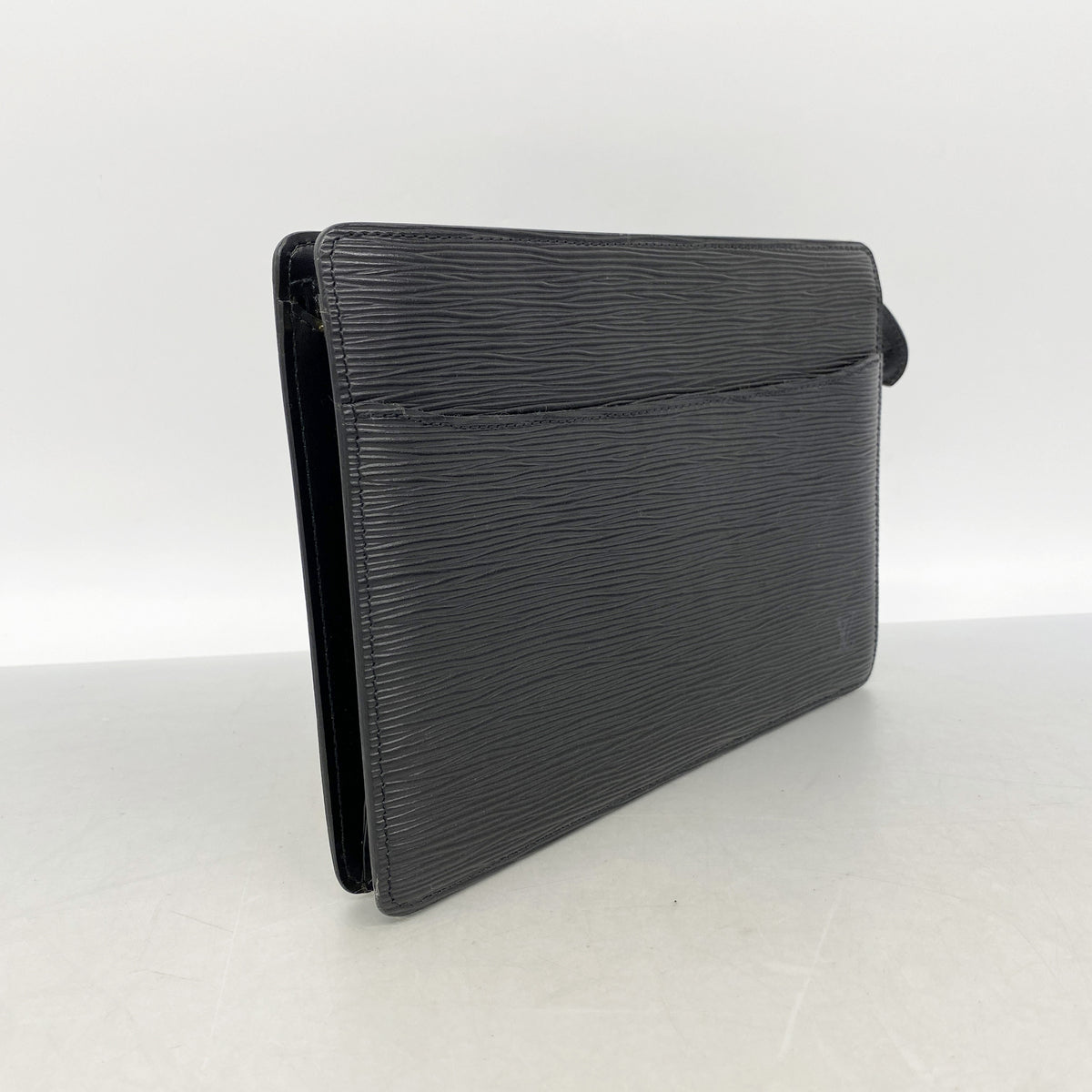 【6id6324】ルイヴィトン クラッチバッグ エピ ポシェットオム M52522 ノワール【中古】メンズ