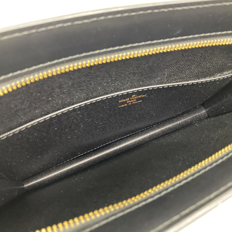 【6id6324】ルイヴィトン クラッチバッグ エピ ポシェットオム M52522 ノワール【中古】メンズ