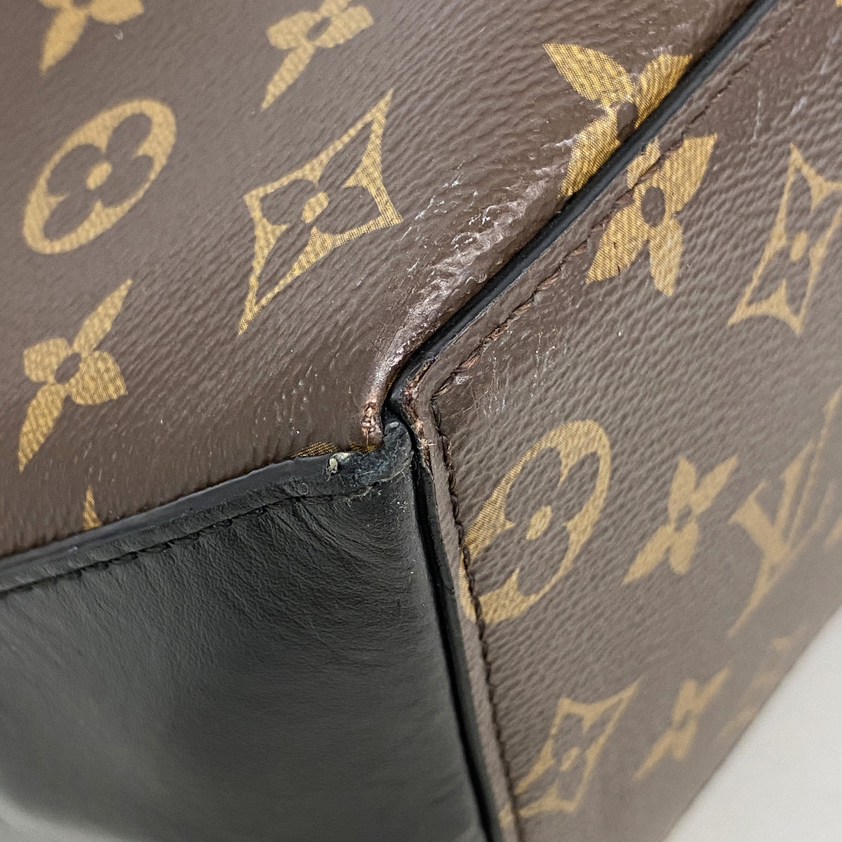 【6id6325】ルイヴィトン トートバッグ モノグラム・マカサー ウィークエンドトートPM M45734 ブラウン【中古】メンズ