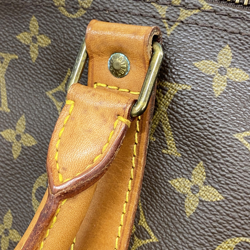 【6id6339】ルイヴィトン ボストンバッグ モノグラム キーポル55 M41424 ブラウン【中古】メンズ レディース ユニセックス