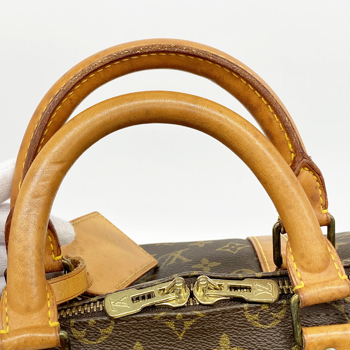 【6id6339】ルイヴィトン ボストンバッグ モノグラム キーポル55 M41424 ブラウン【中古】メンズ レディース ユニセックス