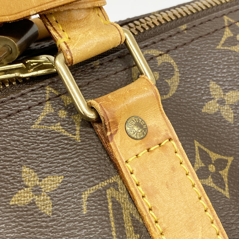【6id6340】ルイヴィトン ボストンバッグ モノグラム キーポル45 M41428 ブラウン【中古】メンズ レディース ユニセックス