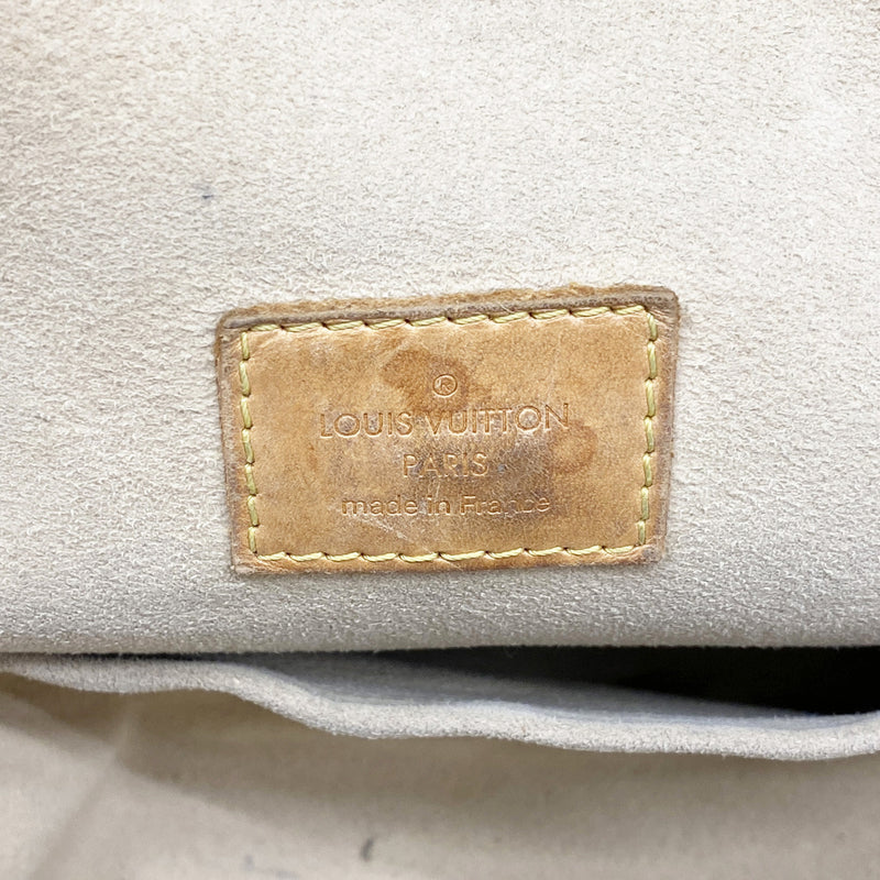 【6id6341】ルイヴィトン ハンドバッグ モノグラム マンハッタンGM M40025 ブラウン【中古】レディース