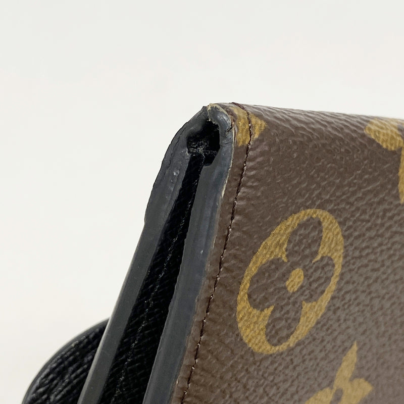 【6id6345】ルイヴィトン 長財布 モノグラム・リバース ポルトフォイユエミリー M82157 ブラウン【中古】レディース