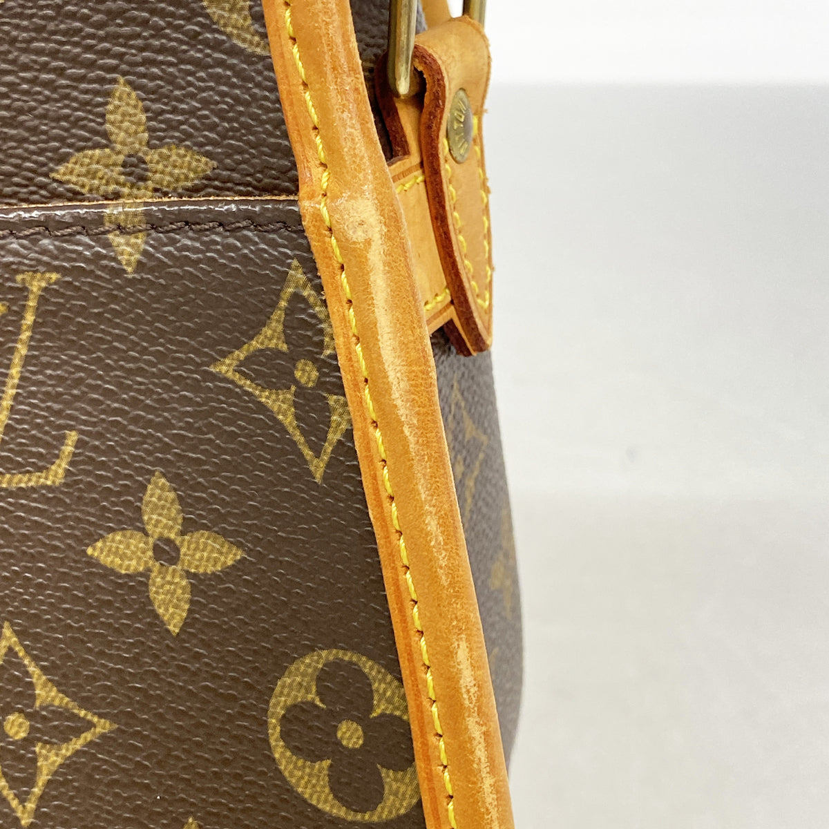 【6id6368】ルイヴィトン ショルダーバッグ モノグラム ソローニュ M42250 ブラウン【中古】レディース