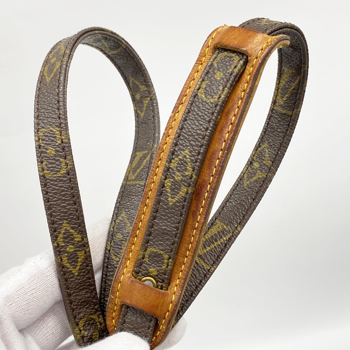 【6id6369】ルイヴィトン ショルダーバッグ モノグラム ミニアマゾン M45238 ブラウン【中古】レディース