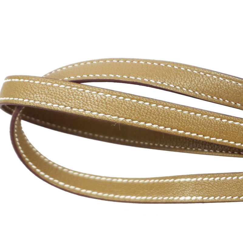 【6id6380】エルメス ショルダーバッグ コンスタンスミニ シェブルミゾル エトゥープ シルバー金具 G刻印【中古】レディース