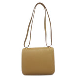 【6id6380】エルメス ショルダーバッグ コンスタンスミニ シェブルミゾル エトゥープ シルバー金具 G刻印【中古】レディース