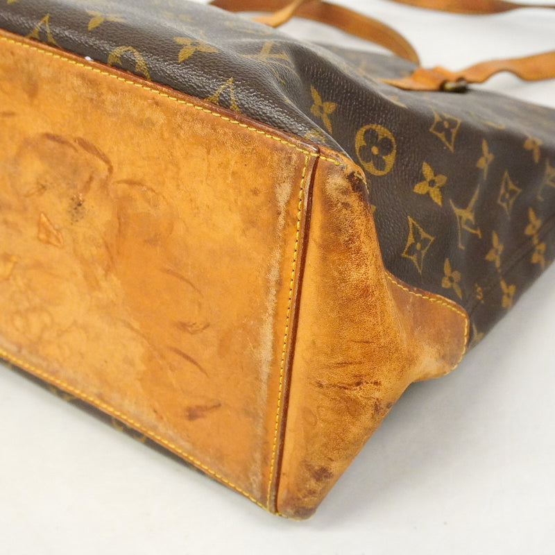 【6id6388】ルイヴィトン トートバッグ モノグラム カバメゾ M51151 ブラウン【中古】レディース