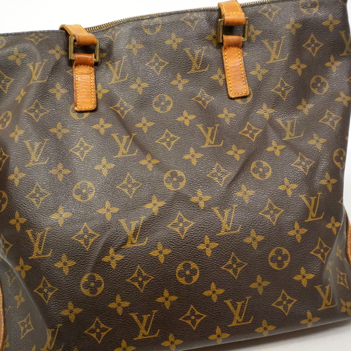 【6id6388】ルイヴィトン トートバッグ モノグラム カバメゾ M51151 ブラウン【中古】レディース