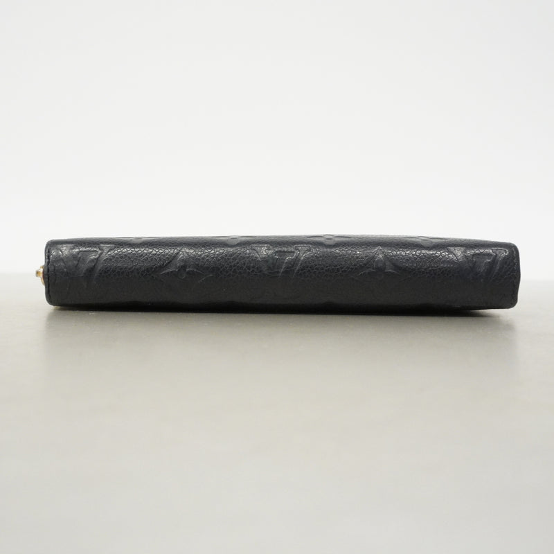 【6id6389】ルイヴィトン 長財布 モノグラム・アンプラント ジッピーウォレット M62121 マリーヌルージュ【中古】レディース