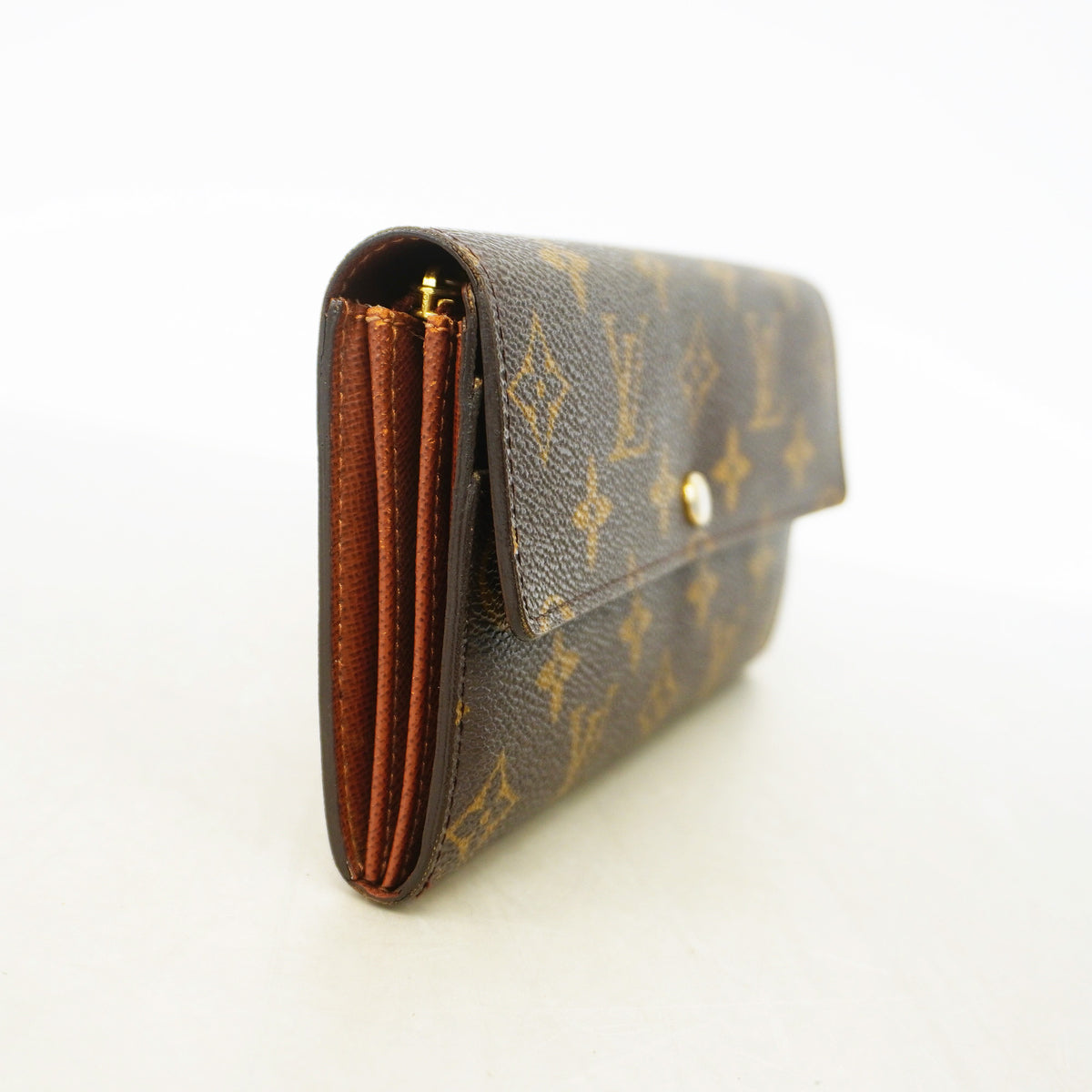 【6id6400】ルイヴィトン 長財布 モノグラム ポルトフォイユサラ M61734 ブラウン【中古】レディース
