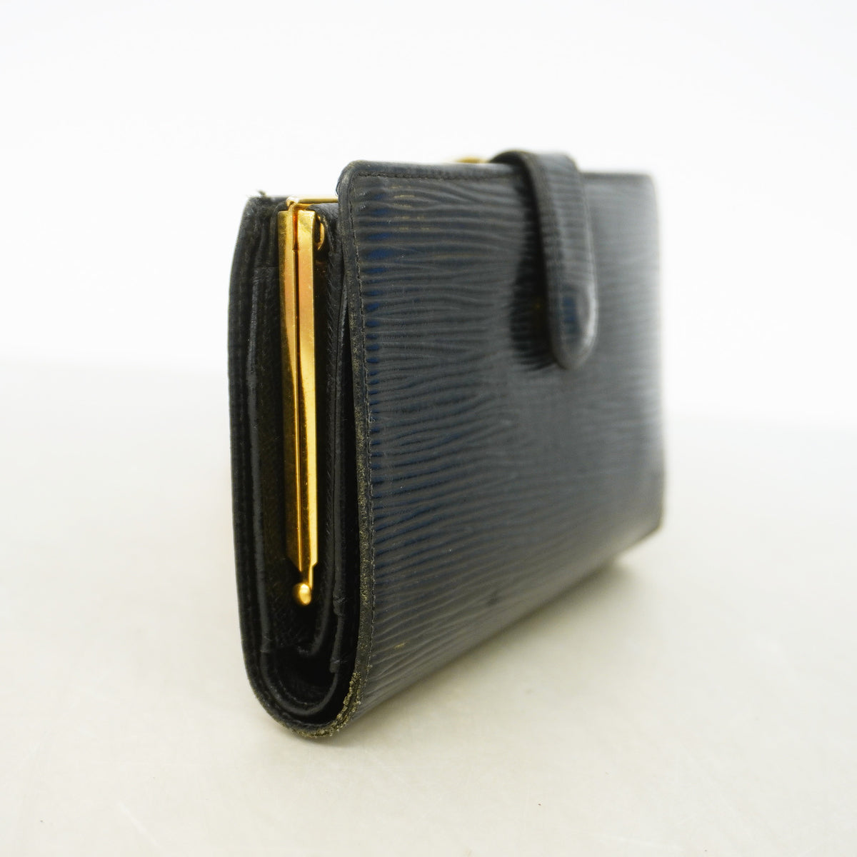 【6id6402】ルイヴィトン 財布 エピ ポルトモネビエヴィエノワ M63642 ノワール【中古】レディース