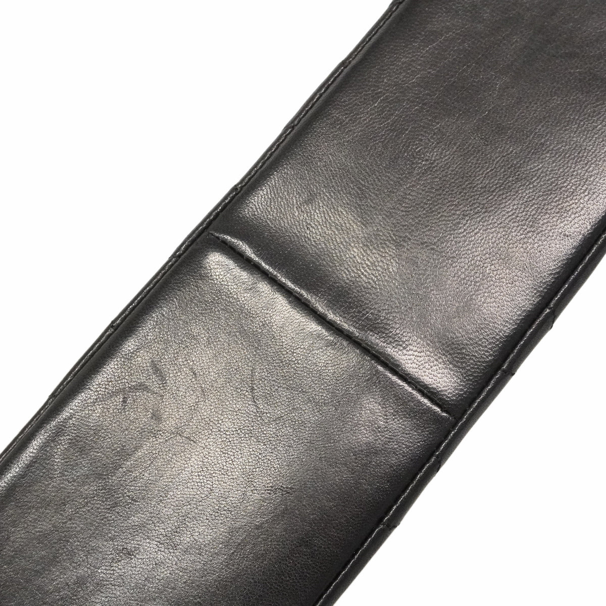 【6id6404】シャネル ショルダーバッグ ダイアナ チェーンショルダー ラムスキン ブラック ゴールド金具【中古】レディース