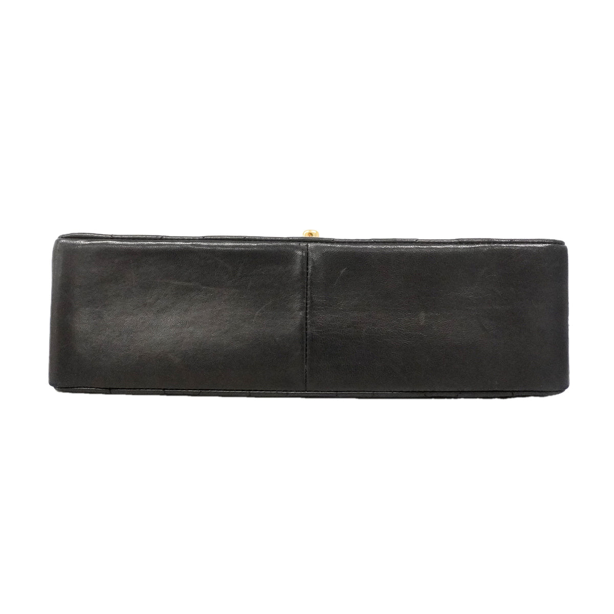 【6id6404】シャネル ショルダーバッグ ダイアナ チェーンショルダー ラムスキン ブラック ゴールド金具【中古】レディース