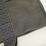 【6ie6408】エルメス トートバッグ エールラインMM ナイロン グレー シルバー金具【中古】メンズ レディース ユニセックス
