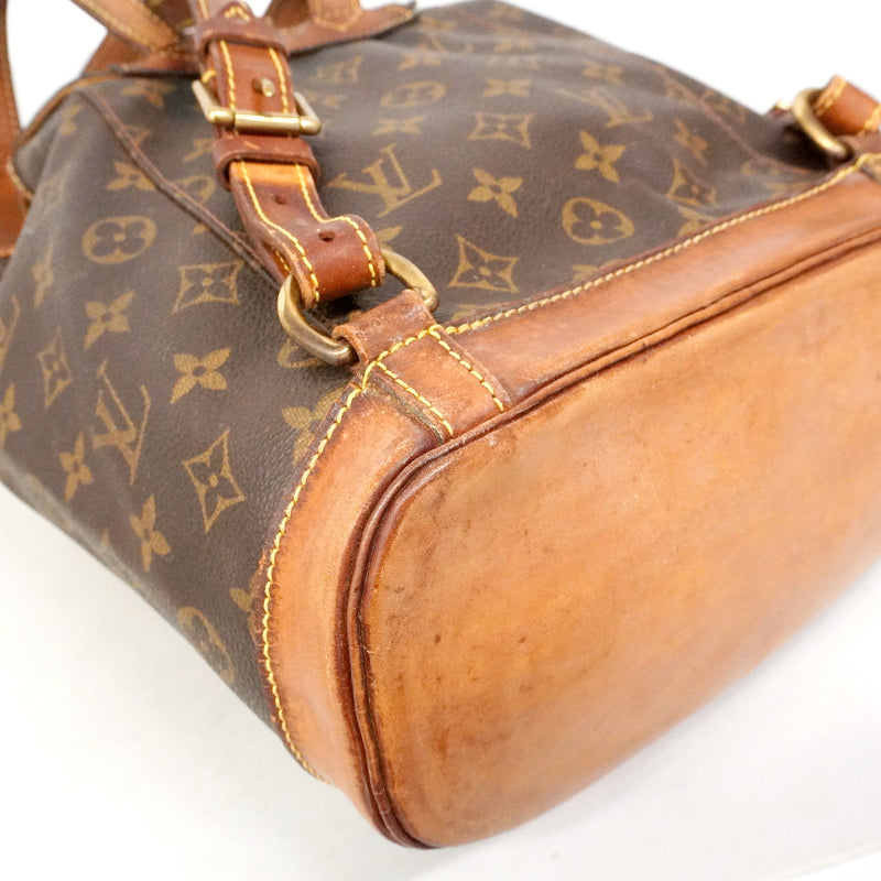 【6ie6421】ルイヴィトン リュック・デイパック モノグラム モンスリMM M51136 ブラウン【中古】レディース