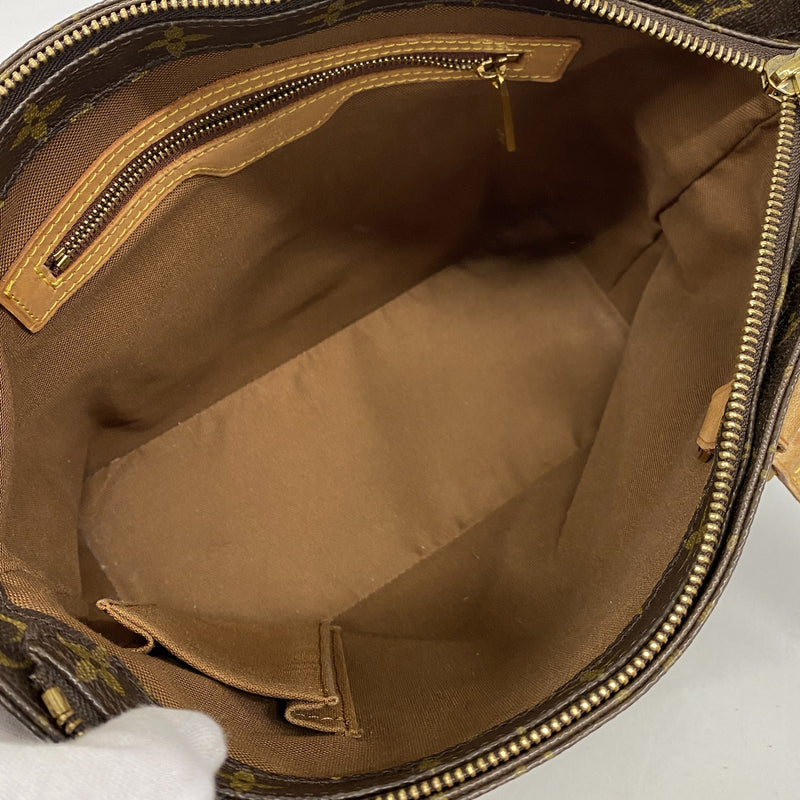 【6ie6430】ルイヴィトン トートバッグ モノグラム カバピアノ M51148 ブラウン【中古】レディース