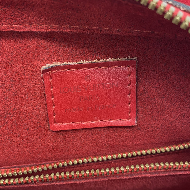 【6ie6437】ルイヴィトン ハンドバッグ エピ ポンヌフ M52057 カスティリアンレッド【中古】レディース