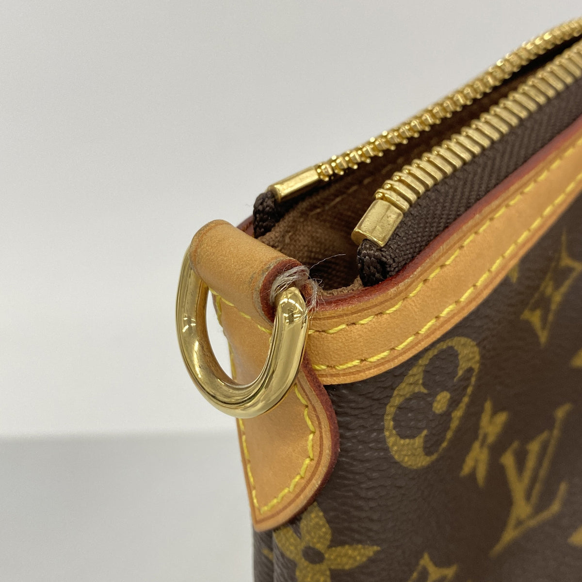 【6ie6441】ルイヴィトン ハンドバッグ モノグラム パレルモPM M40145 ブラウン 2wayバッグ【中古】レディース