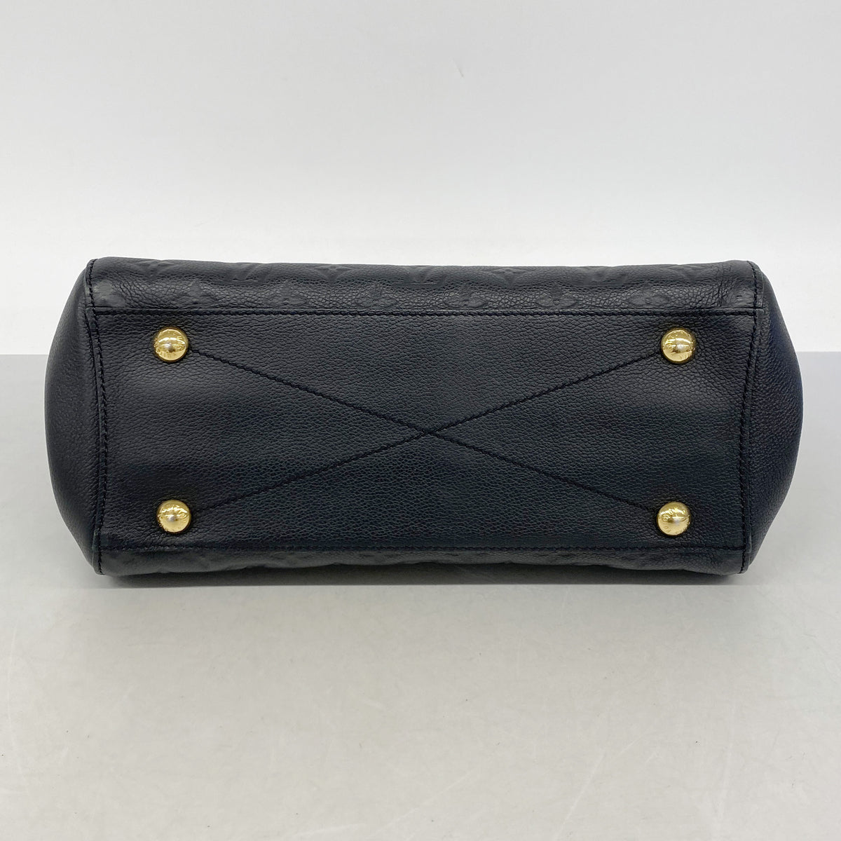 【6ie6442】ルイヴィトン ハンドバッグ モノグラム・アンプラント モンテーニュMM M41048 ノワール 2wayバッグ【中古】レディース