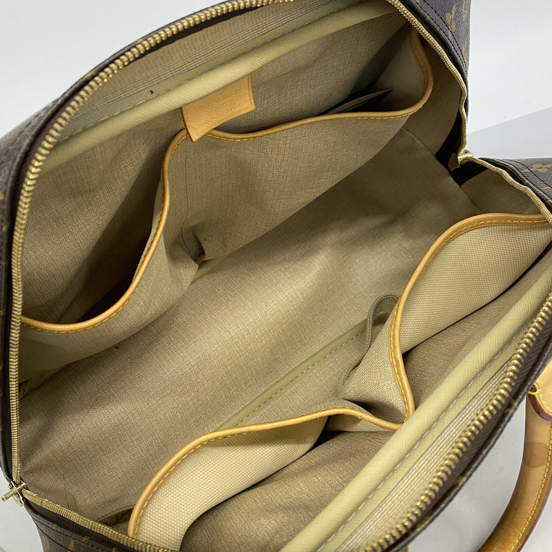 【6ie6449】ルイヴィトン ハンドバッグ モノグラム ドーヴィル M47270 ブラウン【中古】レディース