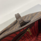 【6ie6452】ルイヴィトン トートバッグ ダミエ ネヴァーフルMM N40599 エベヌ【中古】レディース