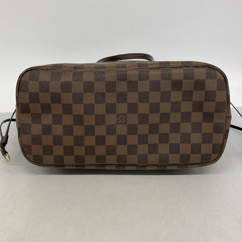【6ie6452】ルイヴィトン トートバッグ ダミエ ネヴァーフルMM N40599 エベヌ【中古】レディース