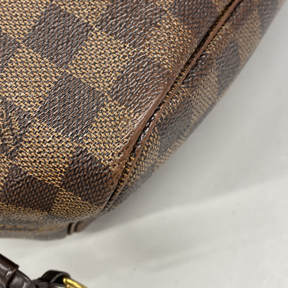 【6ie6452】ルイヴィトン トートバッグ ダミエ ネヴァーフルMM N40599 エベヌ【中古】レディース