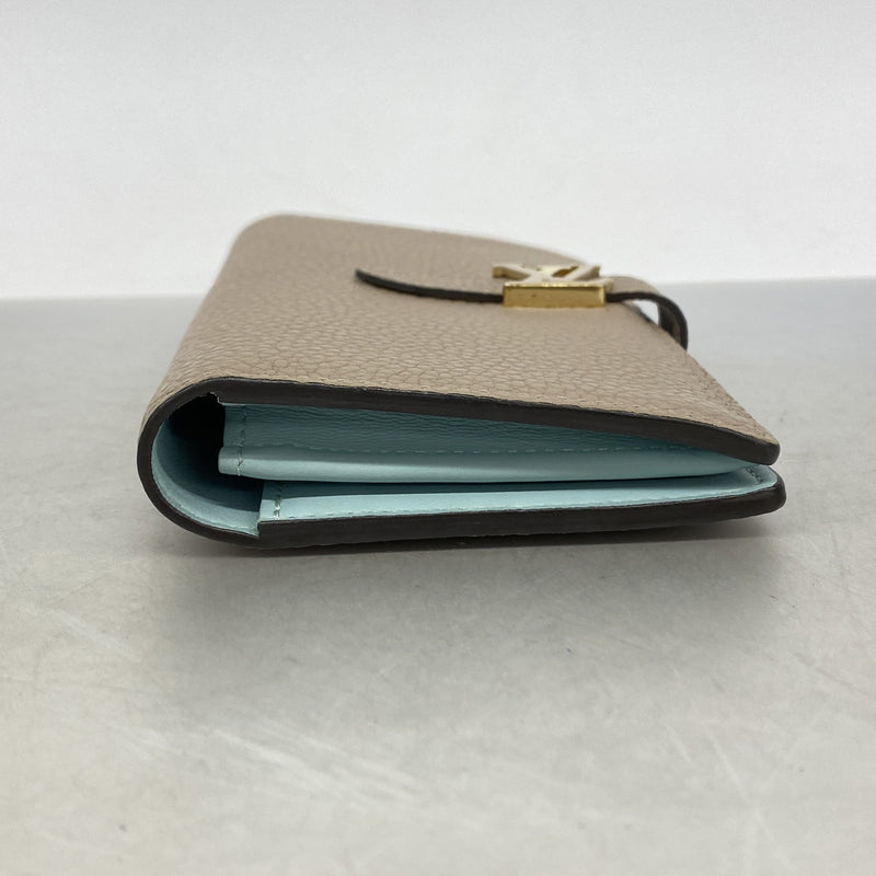 【6ie6454】ルイヴィトン 長財布 トリヨン LVヴェルティカルウォレット M81367 ガレ【中古】レディース