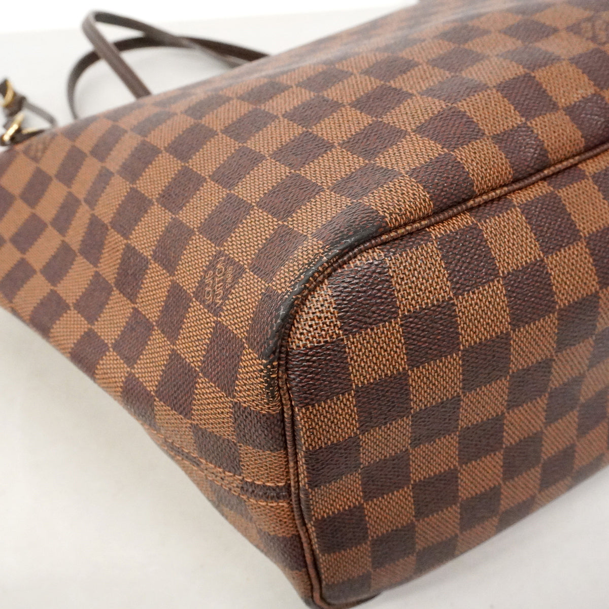 【6ie6461】ルイヴィトン トートバッグ ダミエ ネヴァーフルMM N51105 エベヌ【中古】レディース