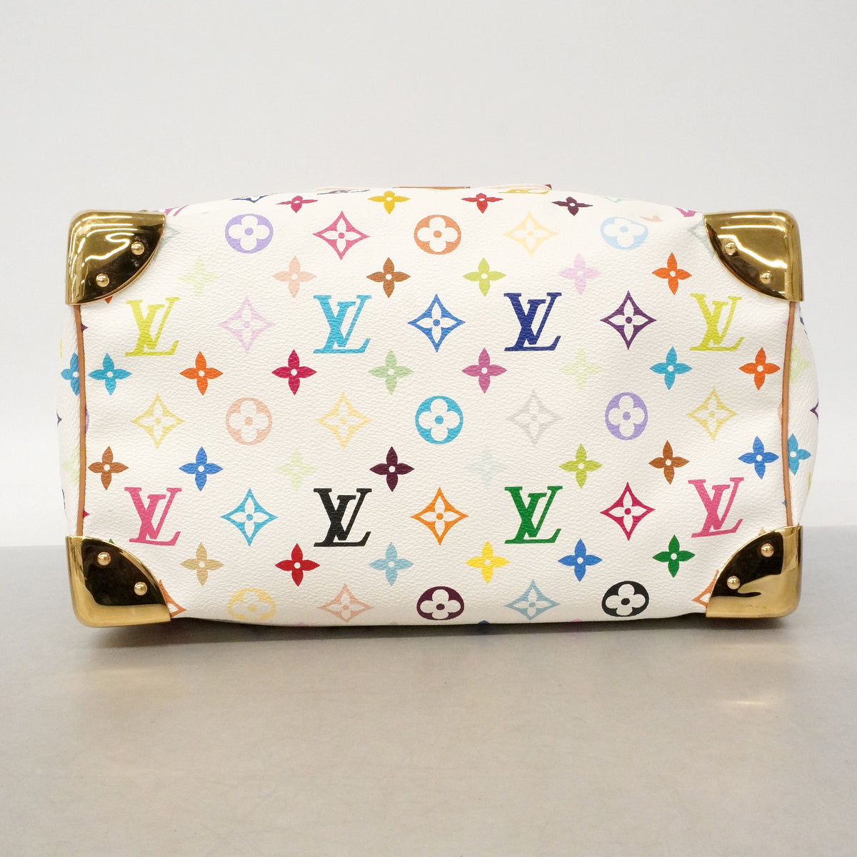 【6ie6464】ルイヴィトン ハンドバッグ モノグラム・マルチカラー スピーディ30 M92643 ブロン【中古】レディース