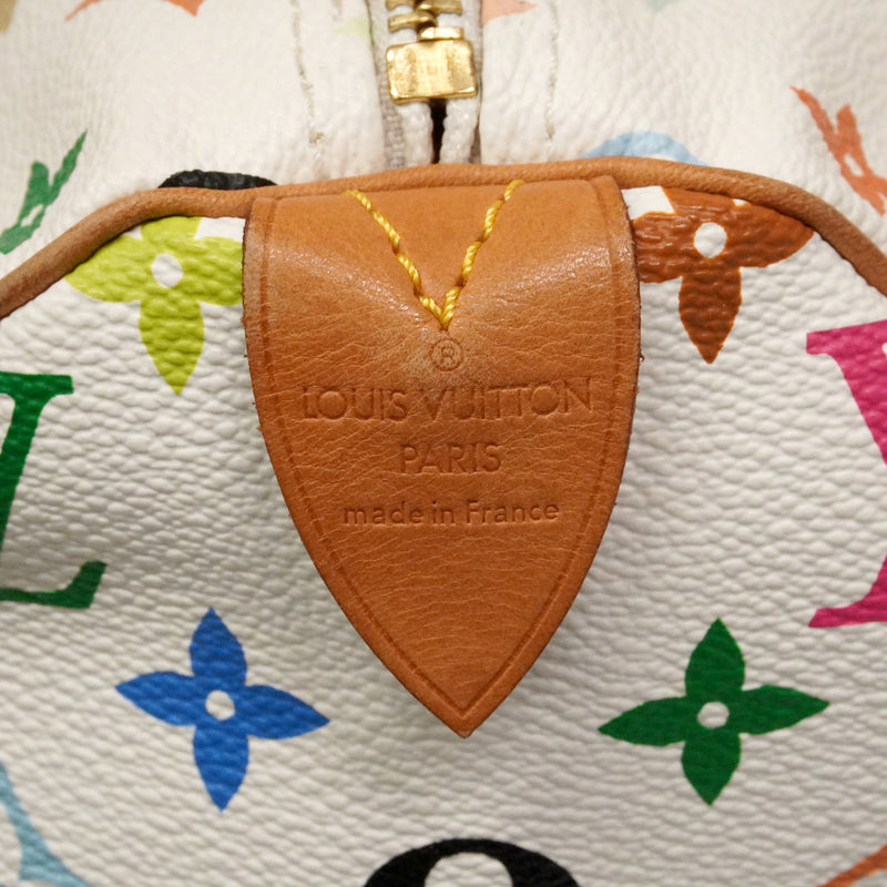 【6ie6464】ルイヴィトン ハンドバッグ モノグラム・マルチカラー スピーディ30 M92643 ブロン【中古】レディース