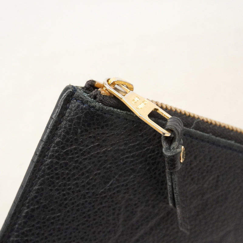 【6ie6467】ルイヴィトン 長財布 モノグラム・アンプラント ポルトフォイユキュリユーズ M60287 アンフィニ【中古】レディース