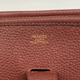【6ie6473】エルメス ショルダーバッグ エヴリン1PM トリヨンクレマンス ルージュアッシュ ゴールド金具 □G刻印【中古】レディース