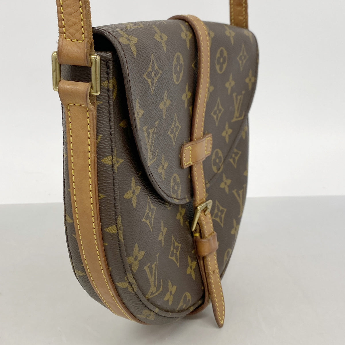 【6ie6476】ルイヴィトン ショルダーバッグ モノグラム シャンティMM M51233 ブラウン【中古】レディース